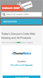 Mobile Screenshot of domainhostcoupon.com